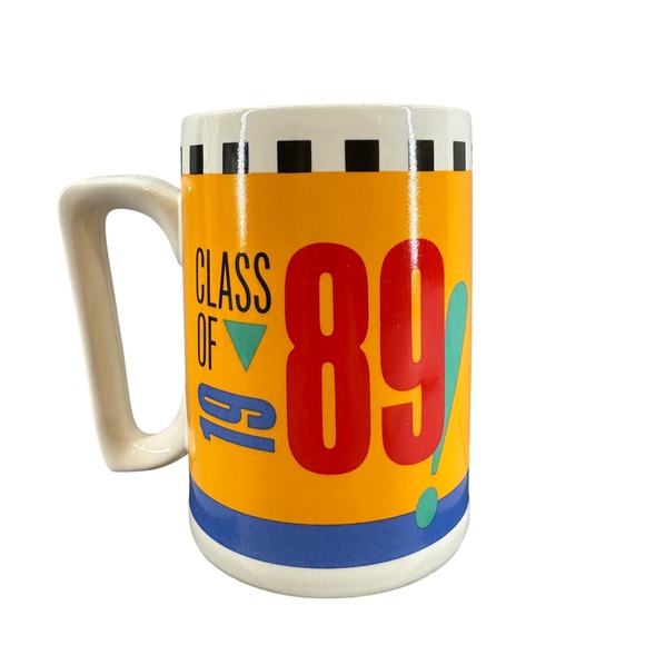 Hallmark Other - Hallmark Big Smile Stein Class of 89 Coffee Mug Novelty Gift 1988 Vintage